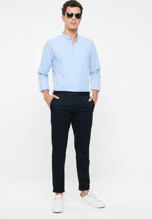 GUESS - Fashion chino pants - navy