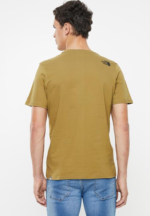 The North Face - Short sleeve mount line tee - brown