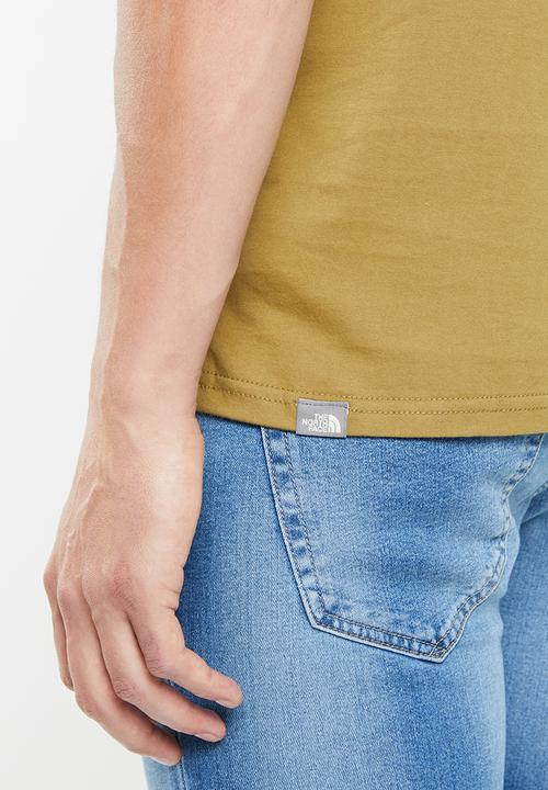 The North Face - Short sleeve mount line tee - brown