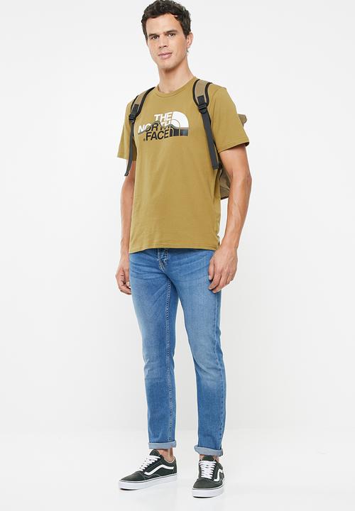 The North Face - Short sleeve mount line tee - brown