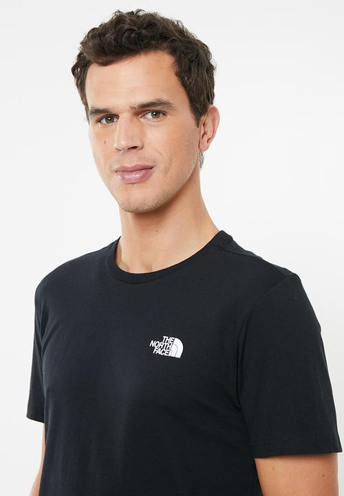 The North Face - Short sleeve red box tee - black