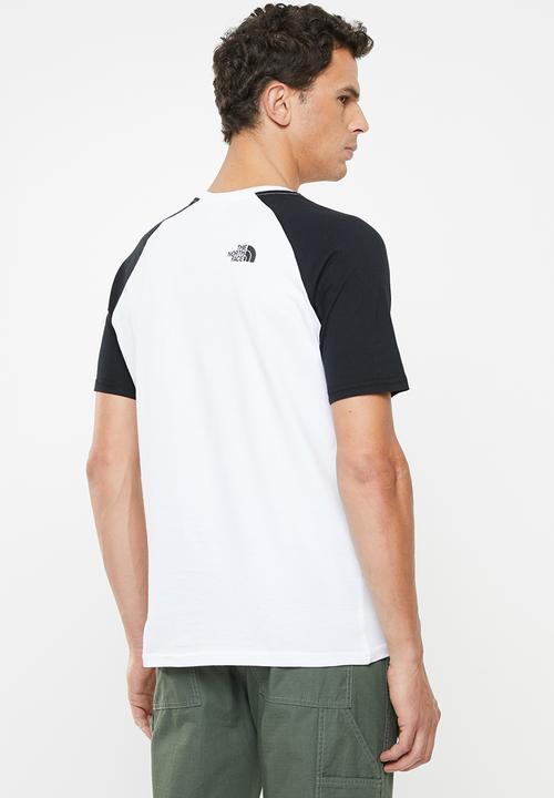 The North Face - Short sleeve raglan easy tee - white & black