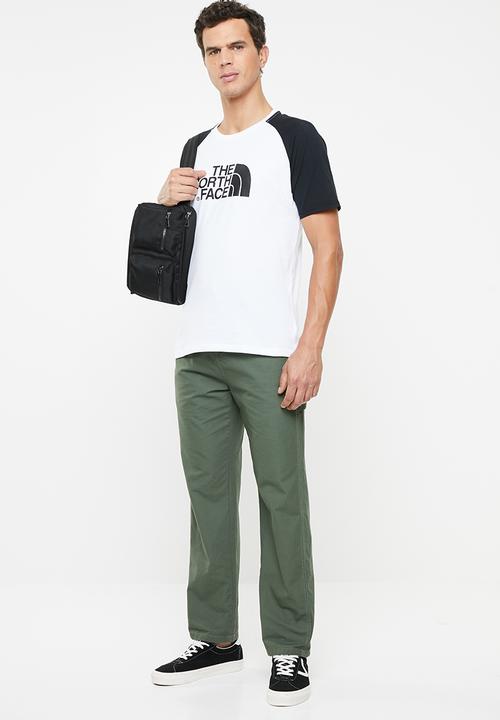 The North Face - Short sleeve raglan easy tee - white & black