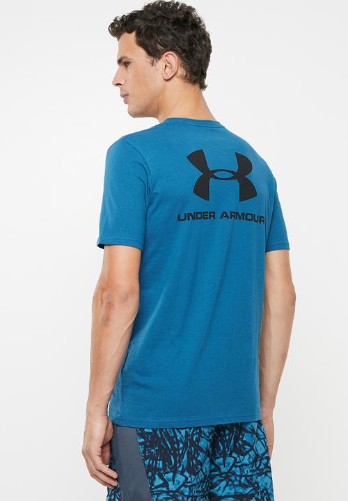 Under Armour - UA inverse box logo tee - blue