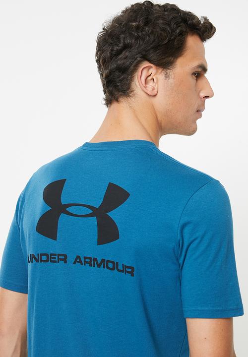 Under Armour - UA inverse box logo tee - blue