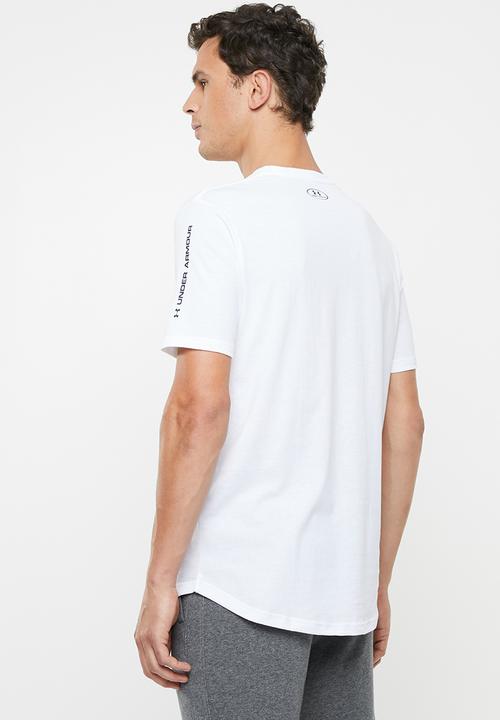 Under Armour - UA shaped graphic tee - white
