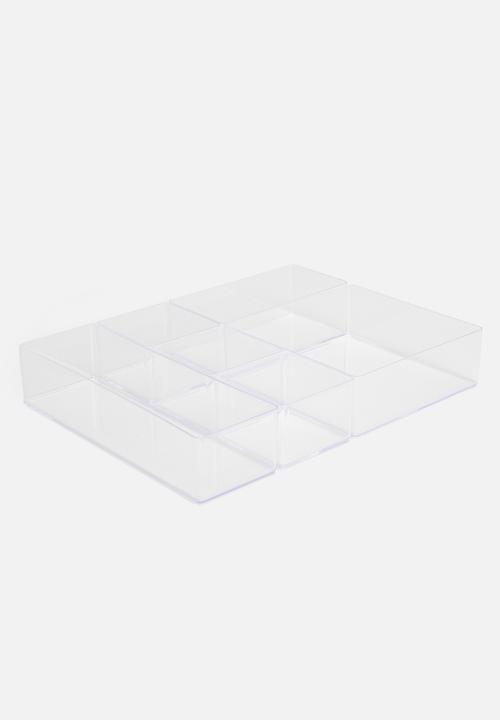 Eleganza - Drawer organiser - clear