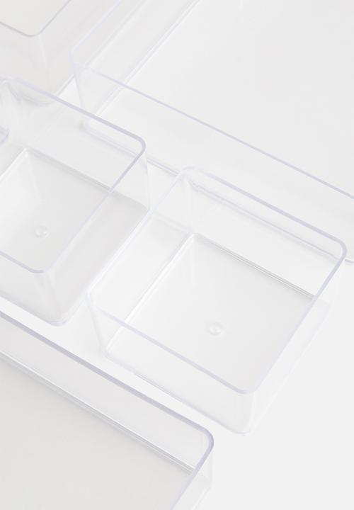 Eleganza - Drawer organiser - clear