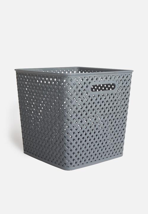 Storage Solutions - Polly storage basket large - grey