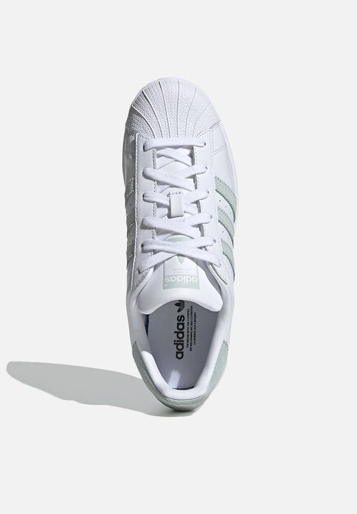 adidas Originals - Superstar - white / vapour green