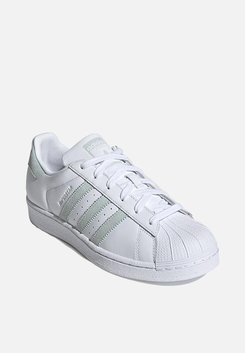 adidas Originals - Superstar - white / vapour green