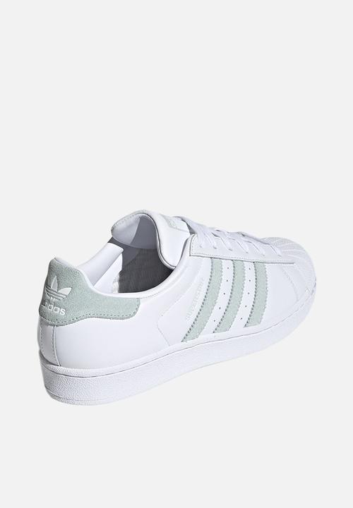 adidas Originals - Superstar - white / vapour green