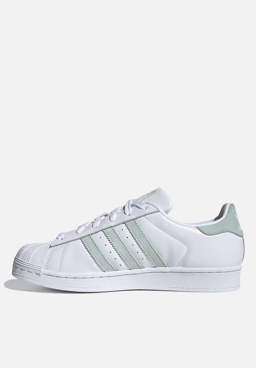 adidas Originals - Superstar - white / vapour green