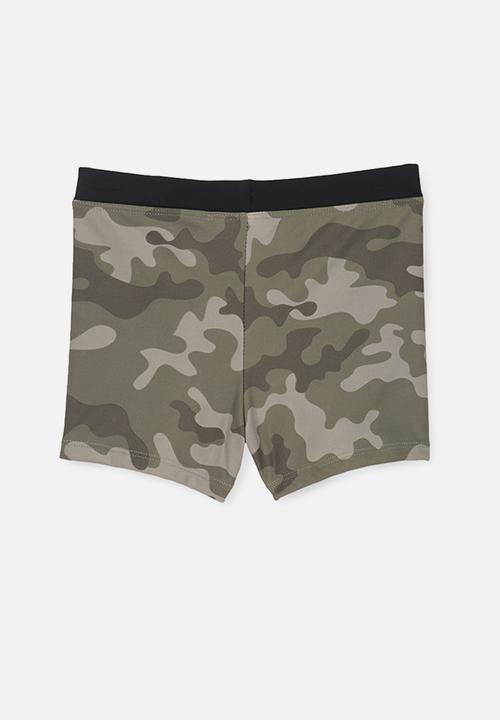 Cotton On - Benny boyleg trunk - khaki