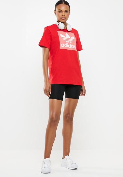 adidas Originals - Boyfriend tee - red