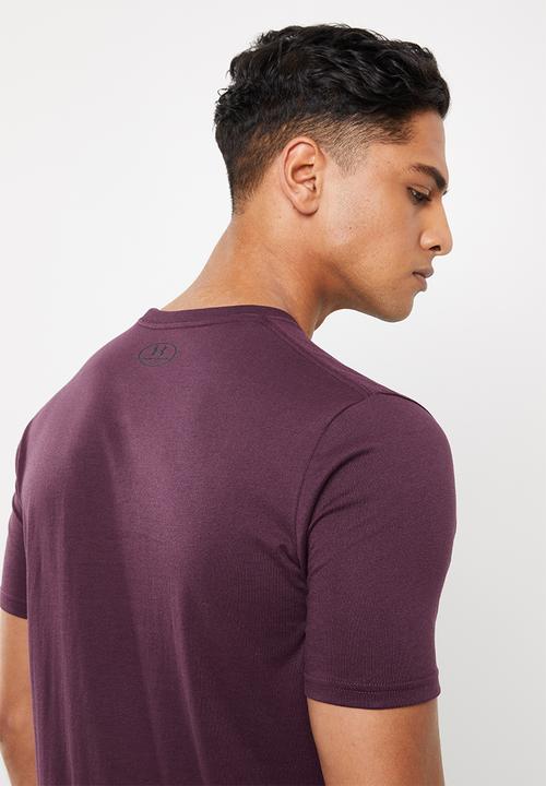 Under Armour - Under Armour inverse box logo tee - purple