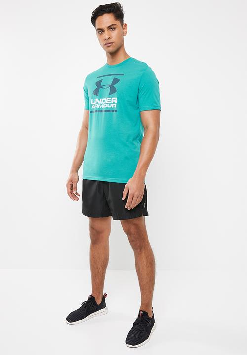 Under Armour - Under Armour foundation short sleeve tee - turquoise