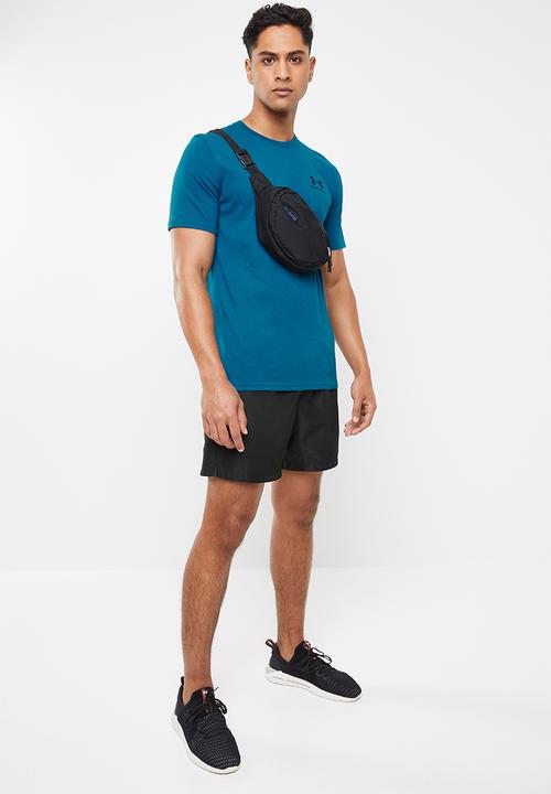 Under Armour - Sport style left chest short sleeve tee - blue