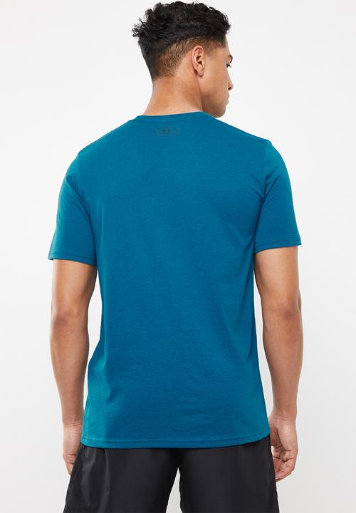 Under Armour - Sport style left chest short sleeve tee - blue