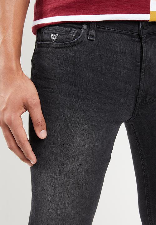 GUESS - Specta super skinny jeans - black