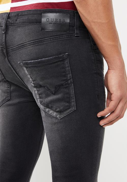 GUESS - Specta super skinny jeans - black