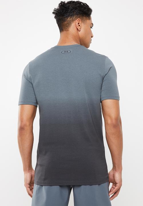 Under Armour - Project Rock bull graphic short sleeve tee - pitch gray / jet gray