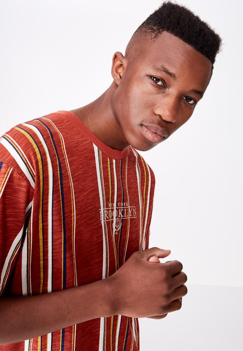 Cotton On - Downtown loose fit tee - orange