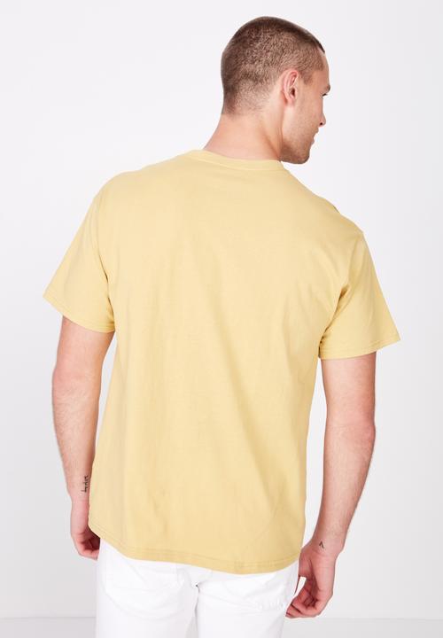 Cotton On - Essential skate tee - yellow