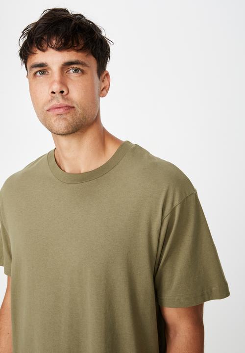 Cotton On - Essential skate tee - khaki