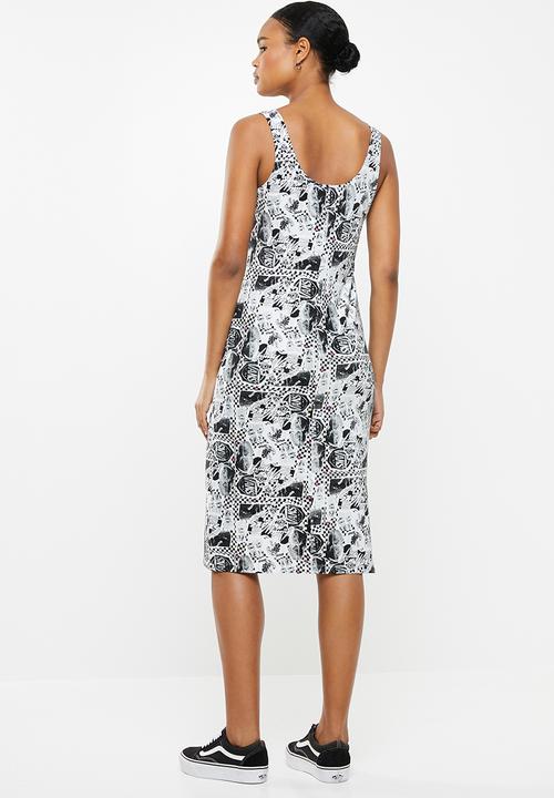 Vans - Zine sting dress - black & white