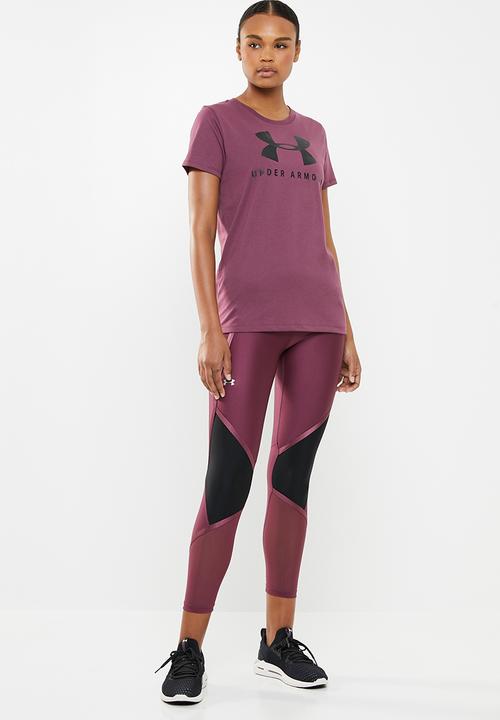 Under Armour - Graphic sportstyle classic crew - purple & black