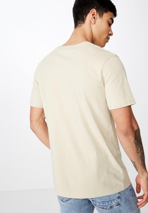 Cotton On - Tbar text T-shirt - neutral