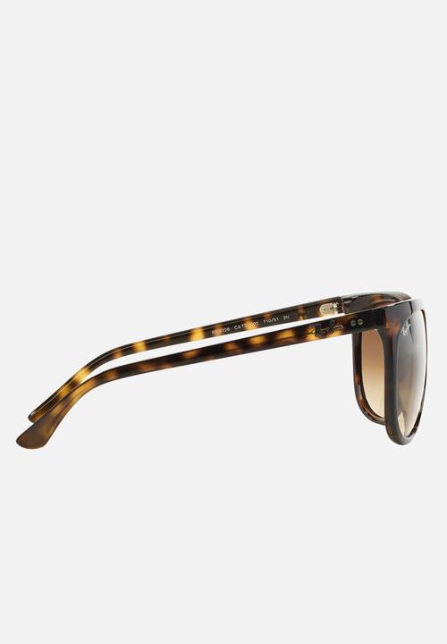Ray-Ban - Cats 1000 crystal brown gradient RB4126 710/51 57 - brown & black 