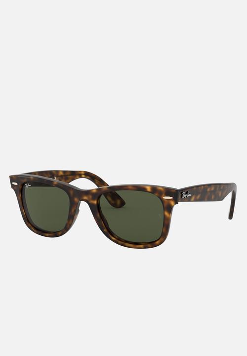 Ray-Ban - Wayfarer sunglasses 50mm - brown & green 