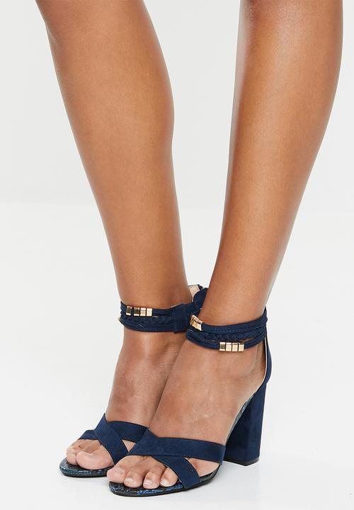 Miss Black - Statice heel - navy