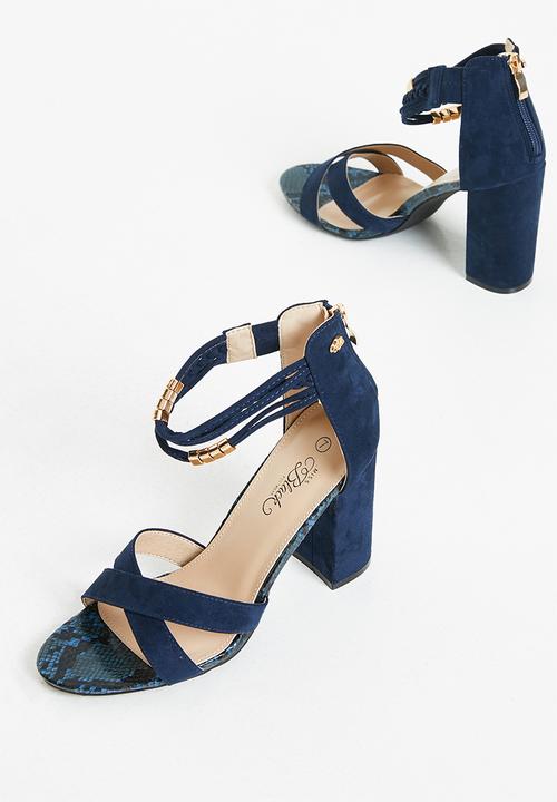 Miss Black - Statice heel - navy
