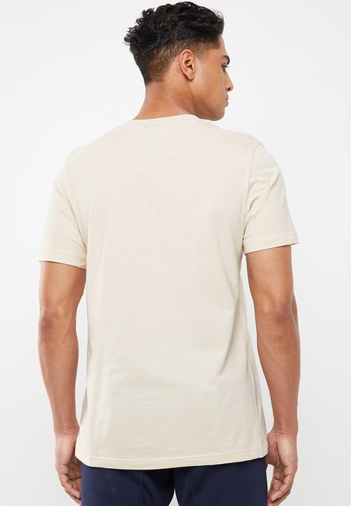 adidas Performance - Varsity short sleeve tee - beige 