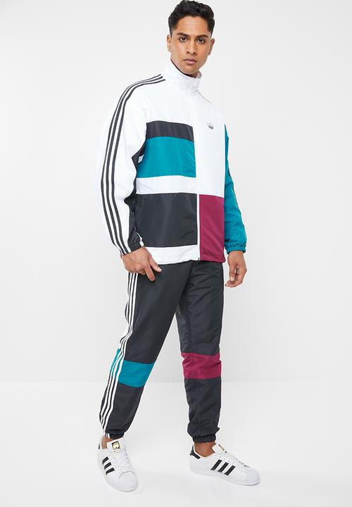 adidas Originals - Asymmetric track jacket - multi 