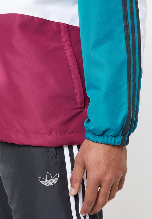 adidas Originals - Asymmetric track jacket - multi 