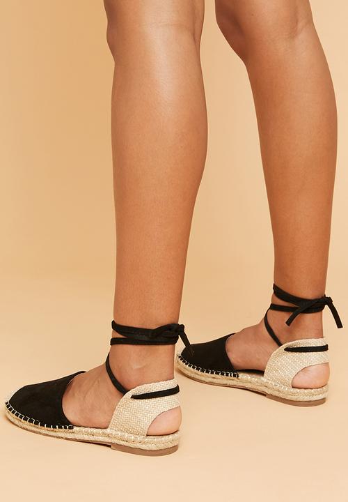 Superbalist - Casey espadrille pump - black