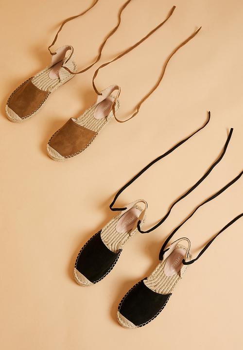 Superbalist - Casey espadrille pump - black