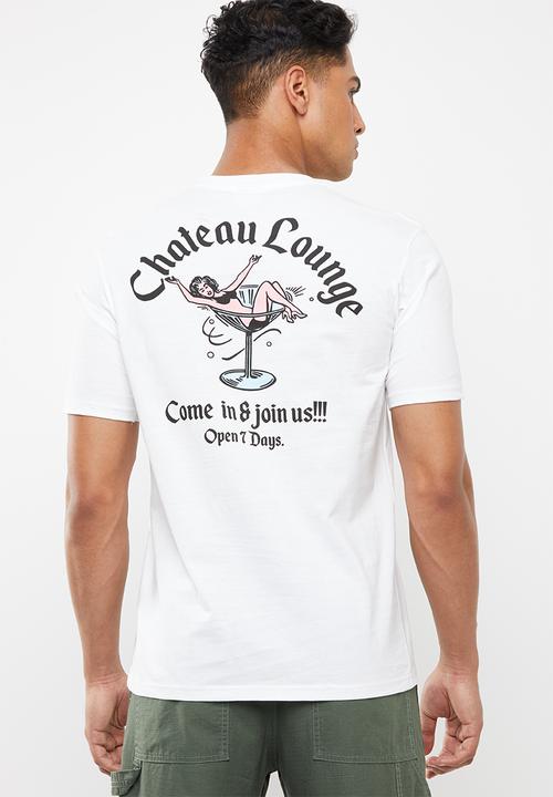 Cotton On - Tbar art short sleeve tee - white 