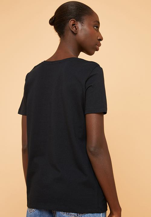 Superbalist - 2 Pack v-neck tee - black & white