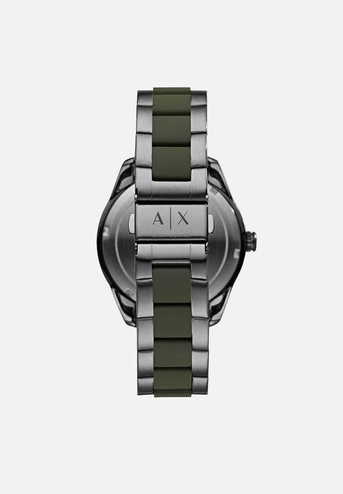 Armani Exchange - Enzo - gunmetal/military green