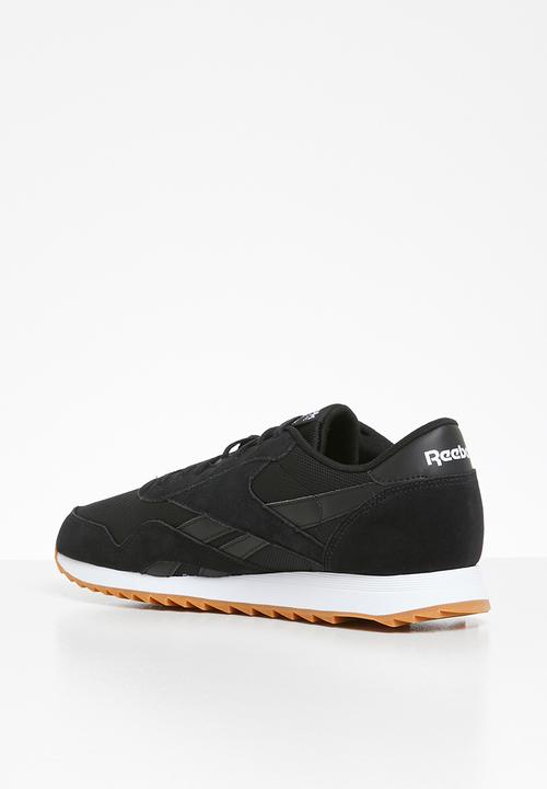 Reebok Classic - Classic Nylon Ripple - black / white