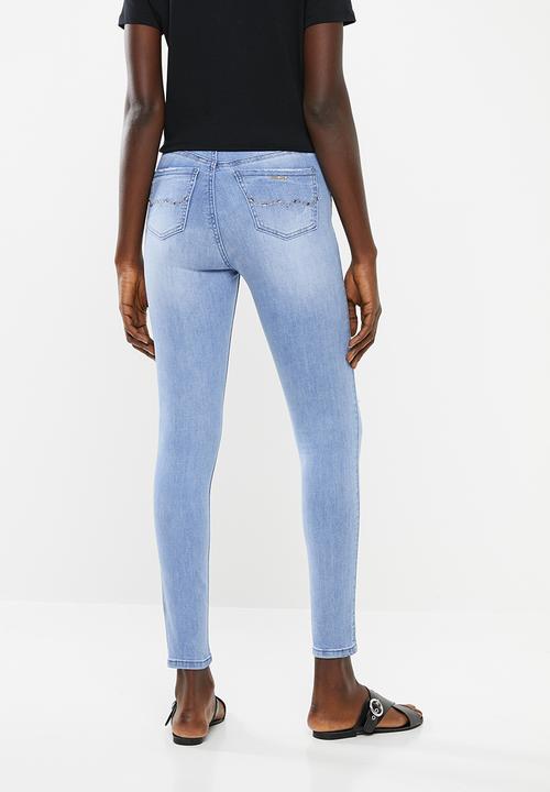 SISSY BOY - Wild card ryder skinny with rips - blue
