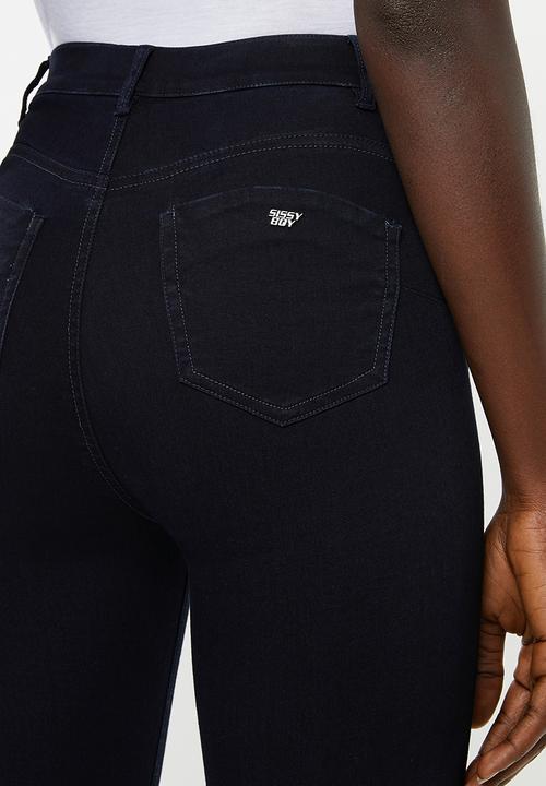 SISSY BOY - Franke high rise shaper jegging - navy