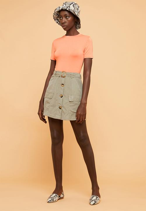 Superbalist - Soft fitted tee - orange