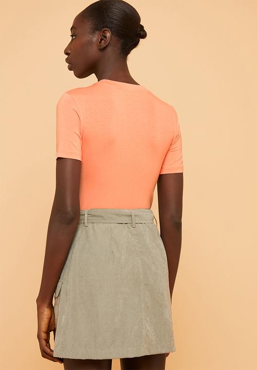 Superbalist - Soft fitted tee - orange