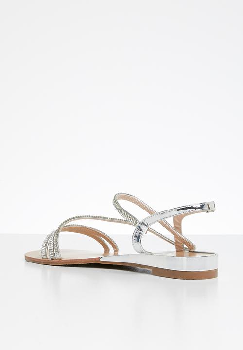 Superbalist - Samantha glitzy sandal - silver